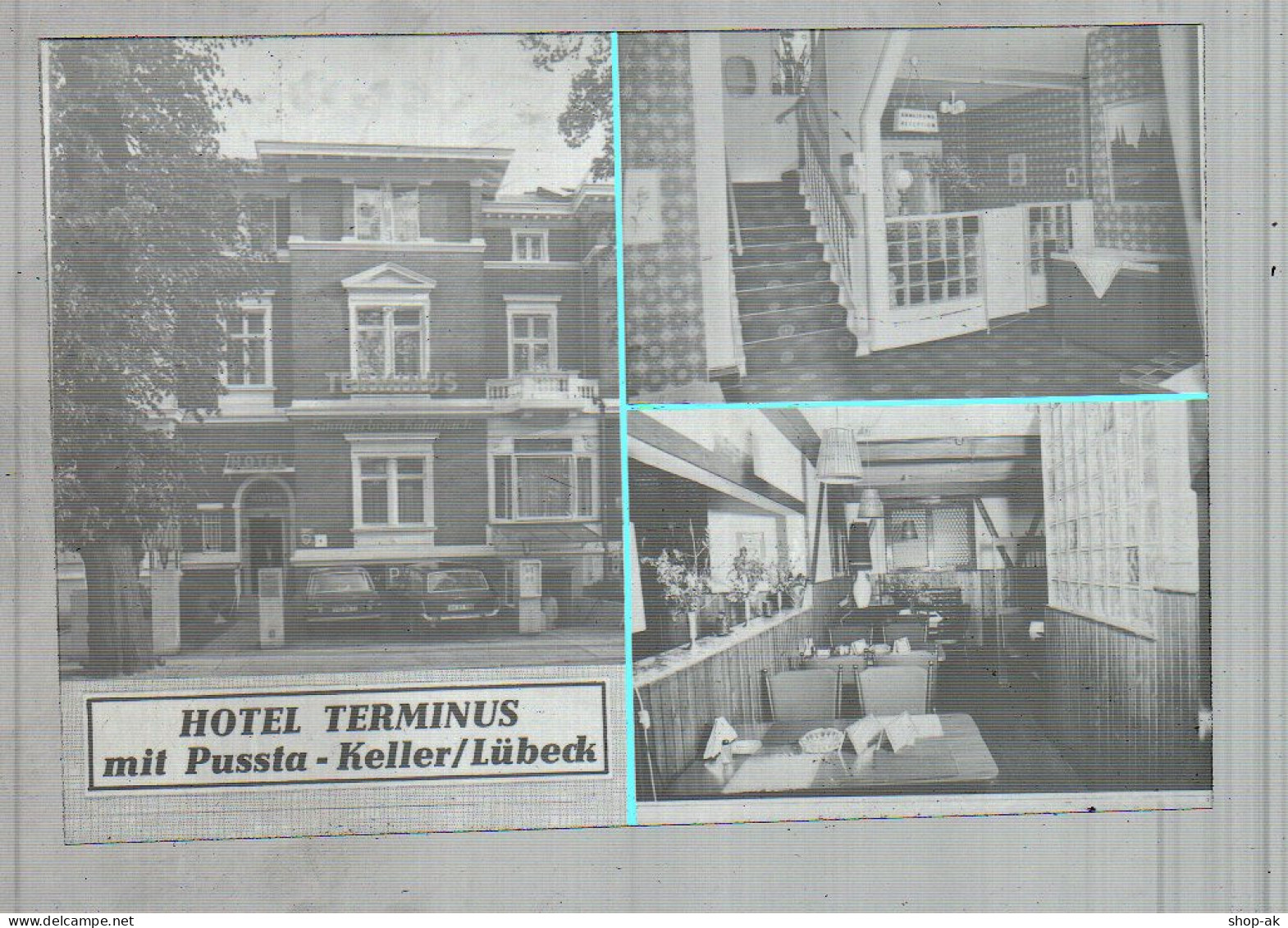 Neg2573/ Lübeck Hotel Terminus Altes Negativ 1960/70  - Lübeck-Travemünde