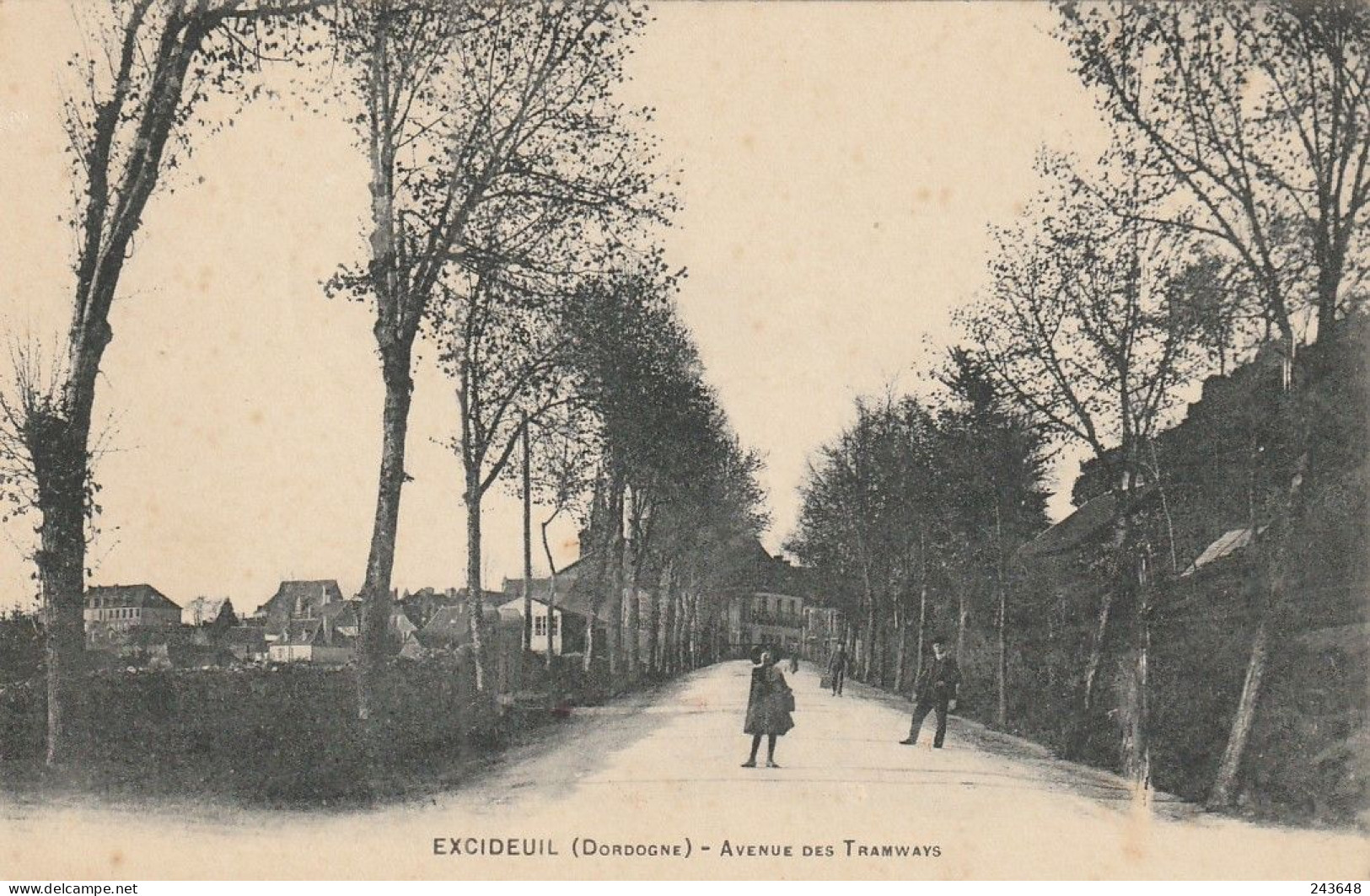 Excideuil Avenue Des Tramways - Autres & Non Classés