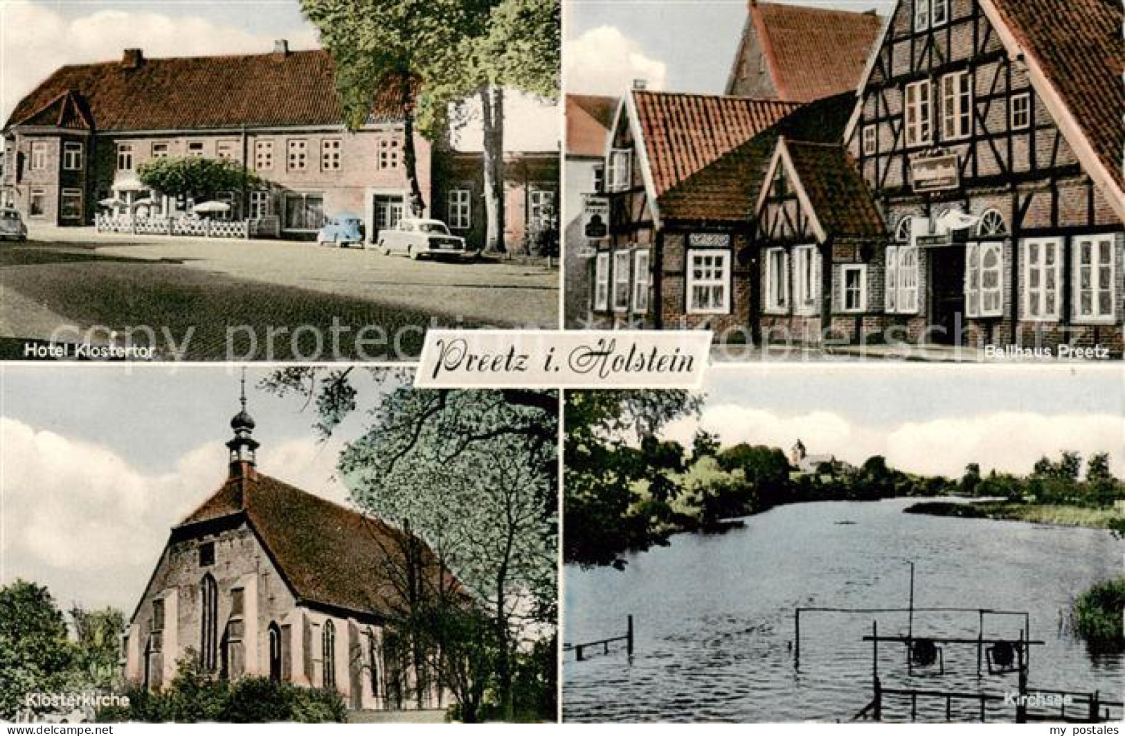 73853170 Preetz Holstein Hotel Klostertor Ballhaus Klosterkirche Kirchsee Preetz - Preetz