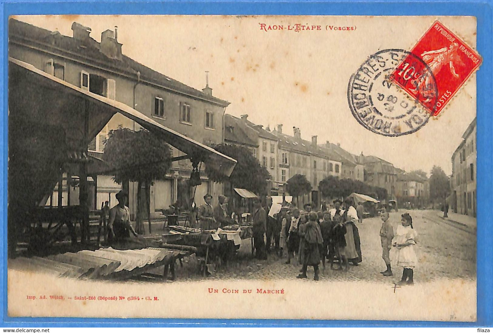 88 - Vosges - Raon L'Etape - Un Coin Du Marche (N15684) - Raon L'Etape
