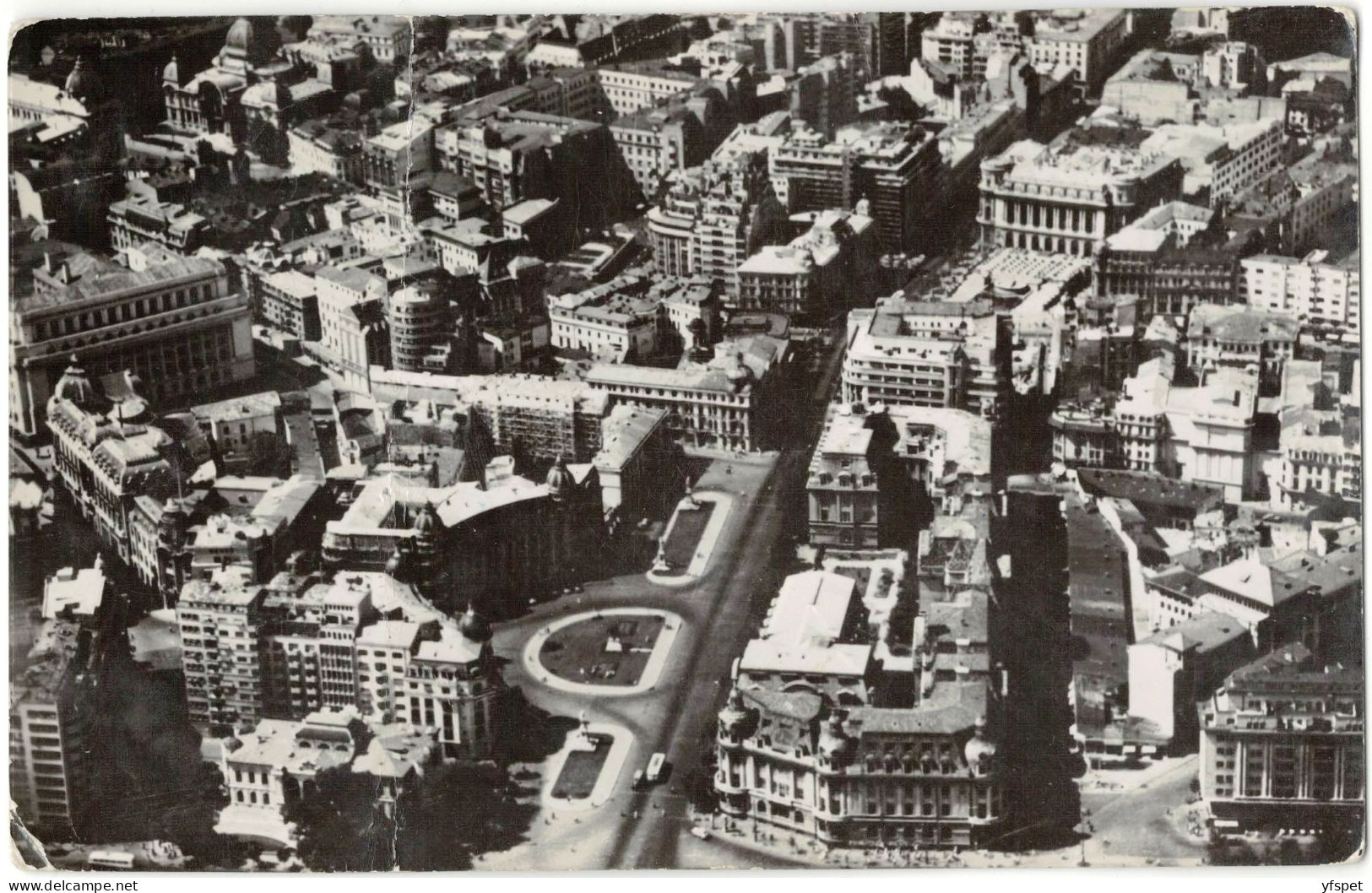 București - University Square (aerial View From A Helicopter) - Rumania