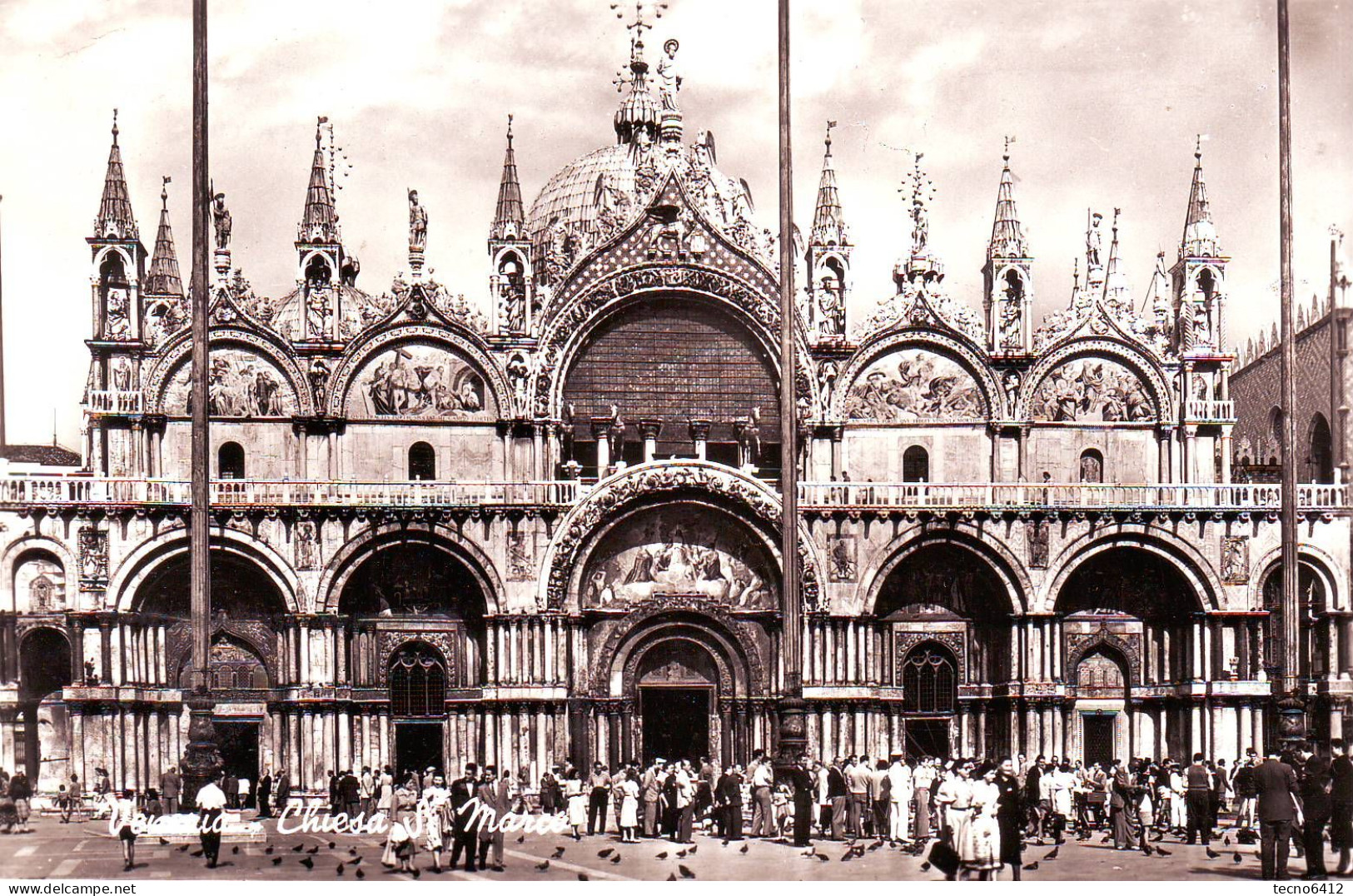 Venezia - Chiesa  S.marco - Viaggiata - Venezia