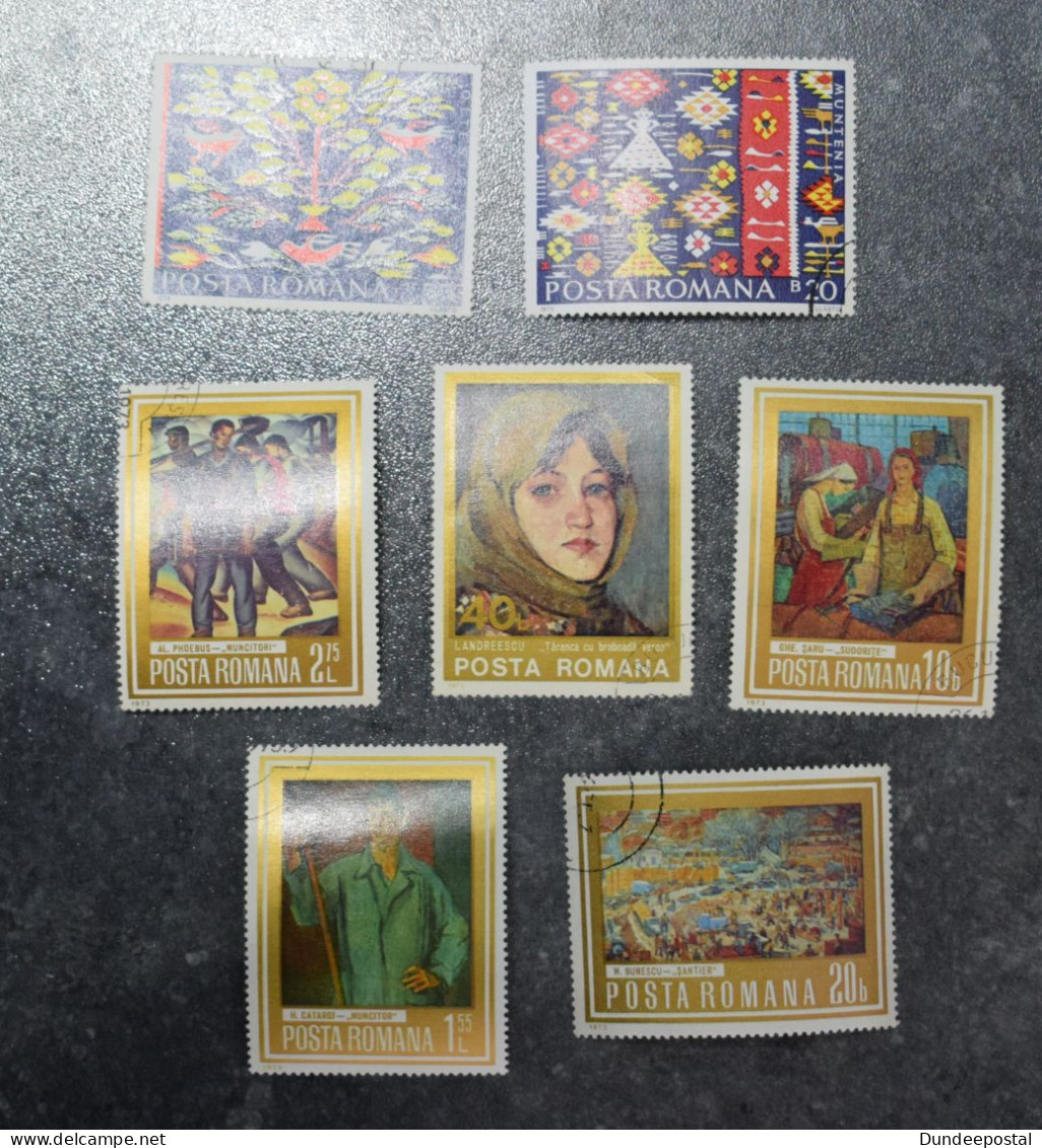 Romania  STAMPS  Sport Space Paintings  ~~L@@K~~ - Other & Unclassified