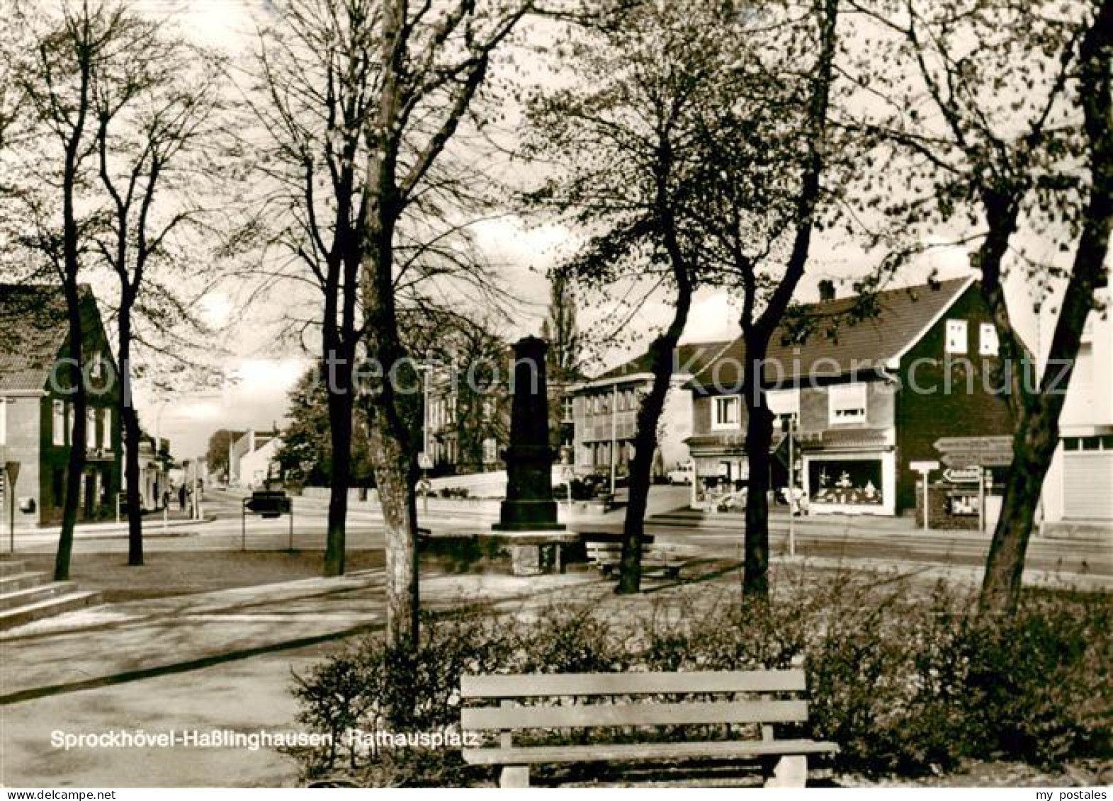 73853063 Hasslinghausen Sprockhoevel Rathausplatz  - Sprockhövel