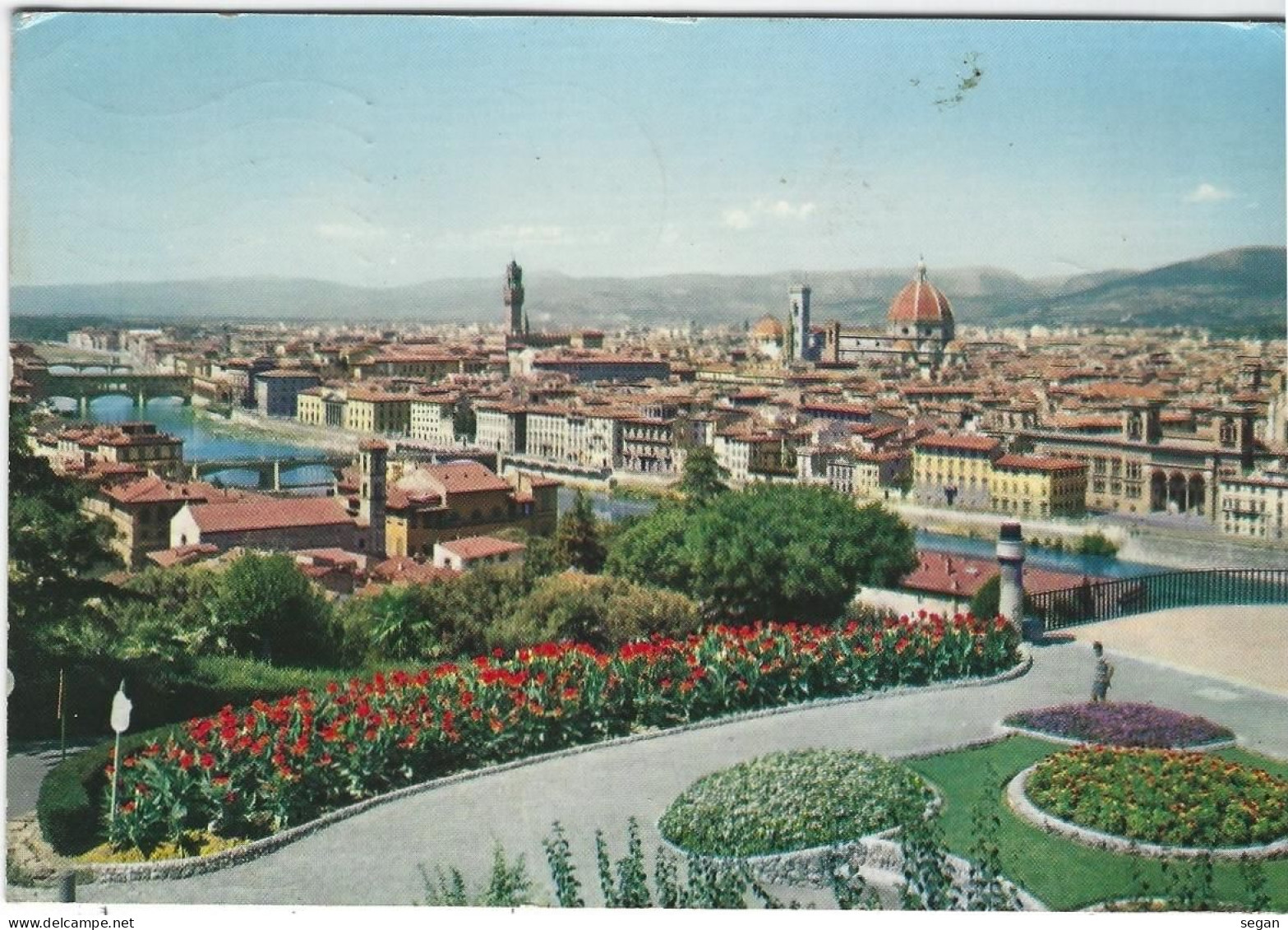 FLORENCE   VUE GENERALE ANNEE 1965 - Firenze (Florence)