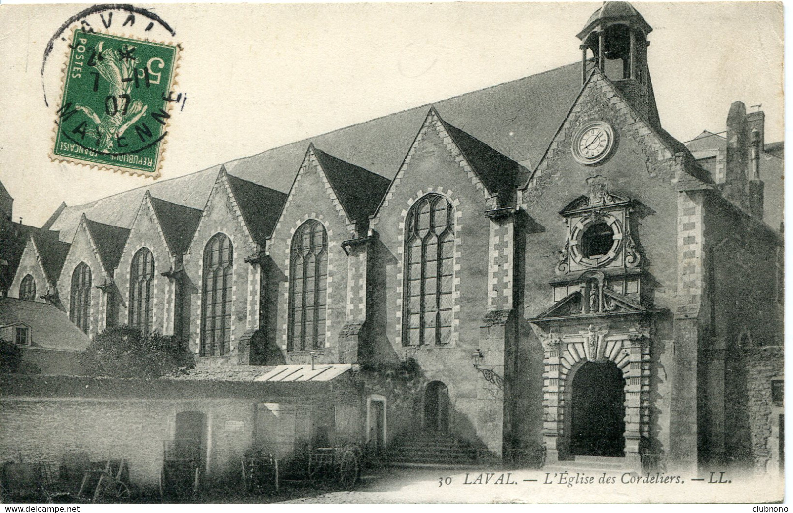 CPA - LAVAL - EGLISE DES CORDELIERS (ETAT PARFAIT) - Laval