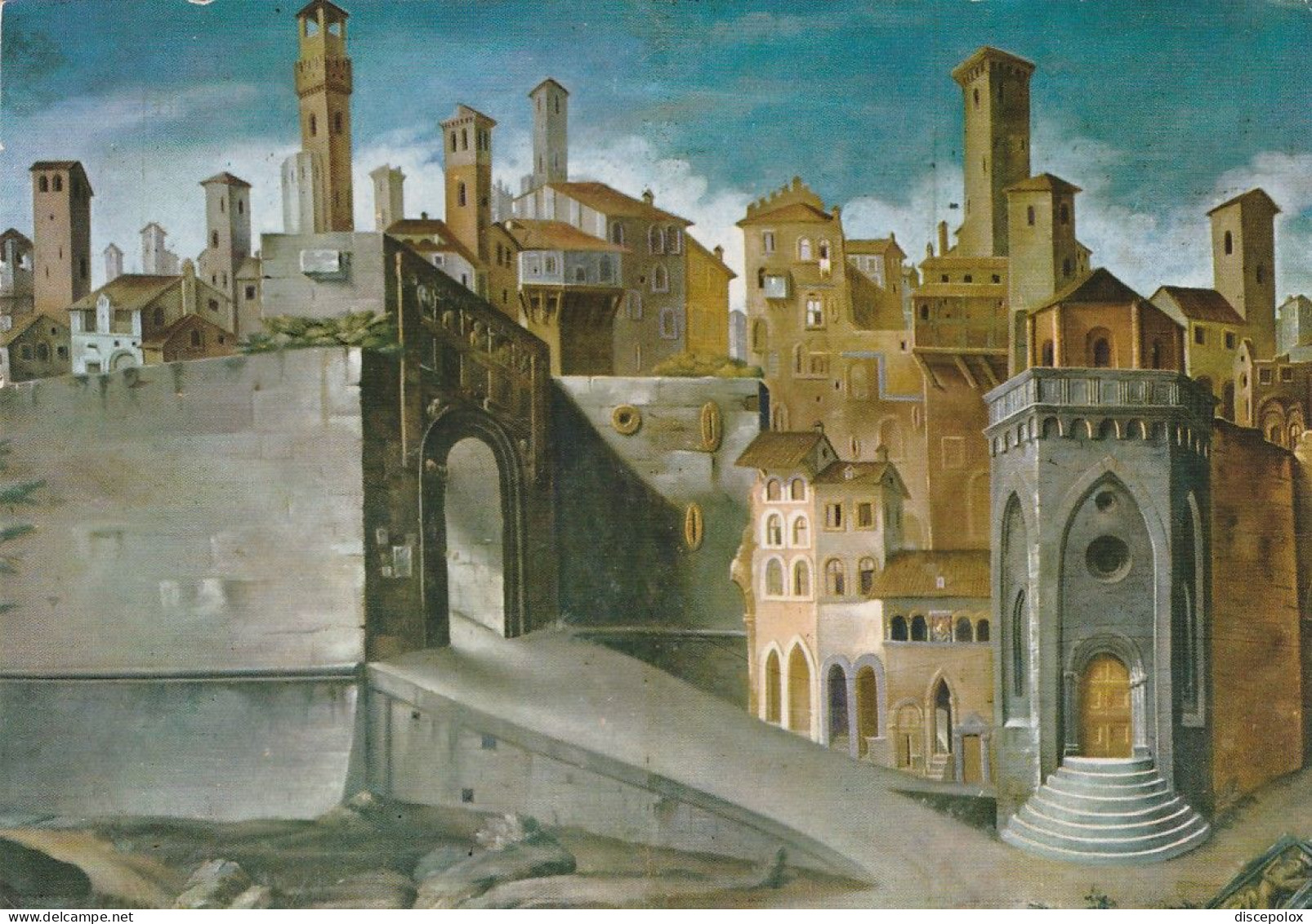 AD93 Perugia - Pinacoteca - Porta Marzia - Sant'Ercolano - Dipinto Paint Peinture Del XVI Secolo / Non Viaggiata - Schilderijen