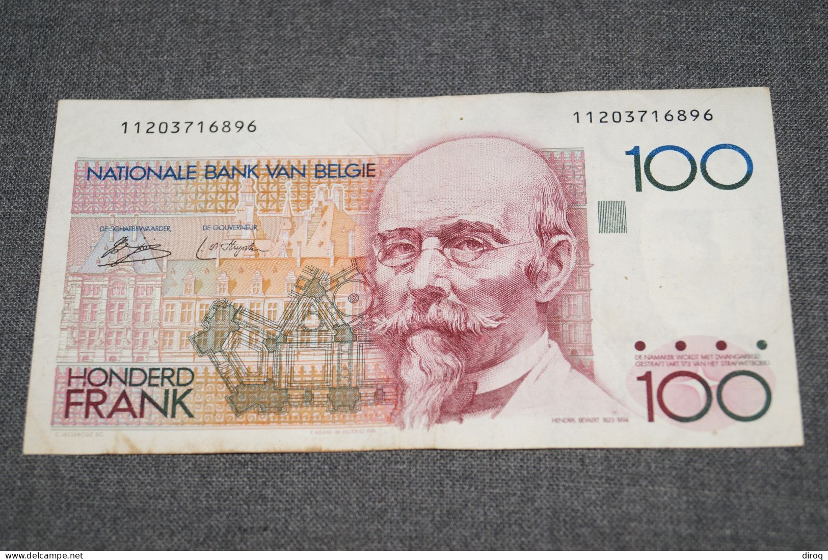 Beau Billet De 100 Francs Belge,voir Photos Pour Collection - Autres & Non Classés