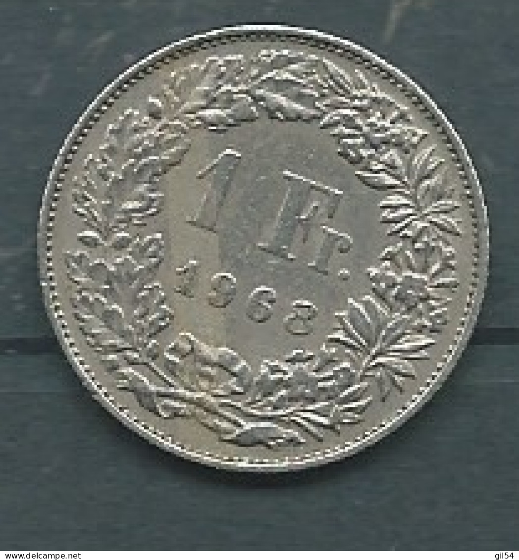 Suisse - 1 Franc 1968 - 1 Franc