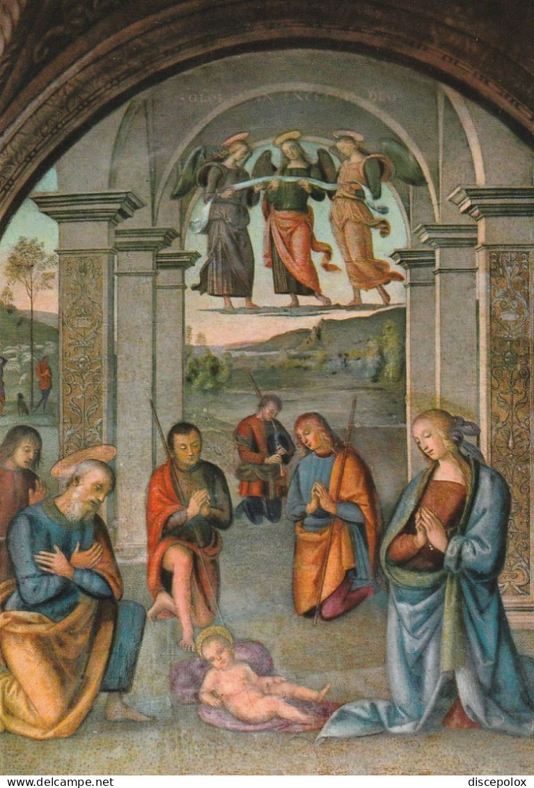 AD94 Perugia - Collegio Del Cambio - Pietro Vannucci O Perugino - Presepio - Dipinto Paint Peinture / Non Viaggiata - Schilderijen