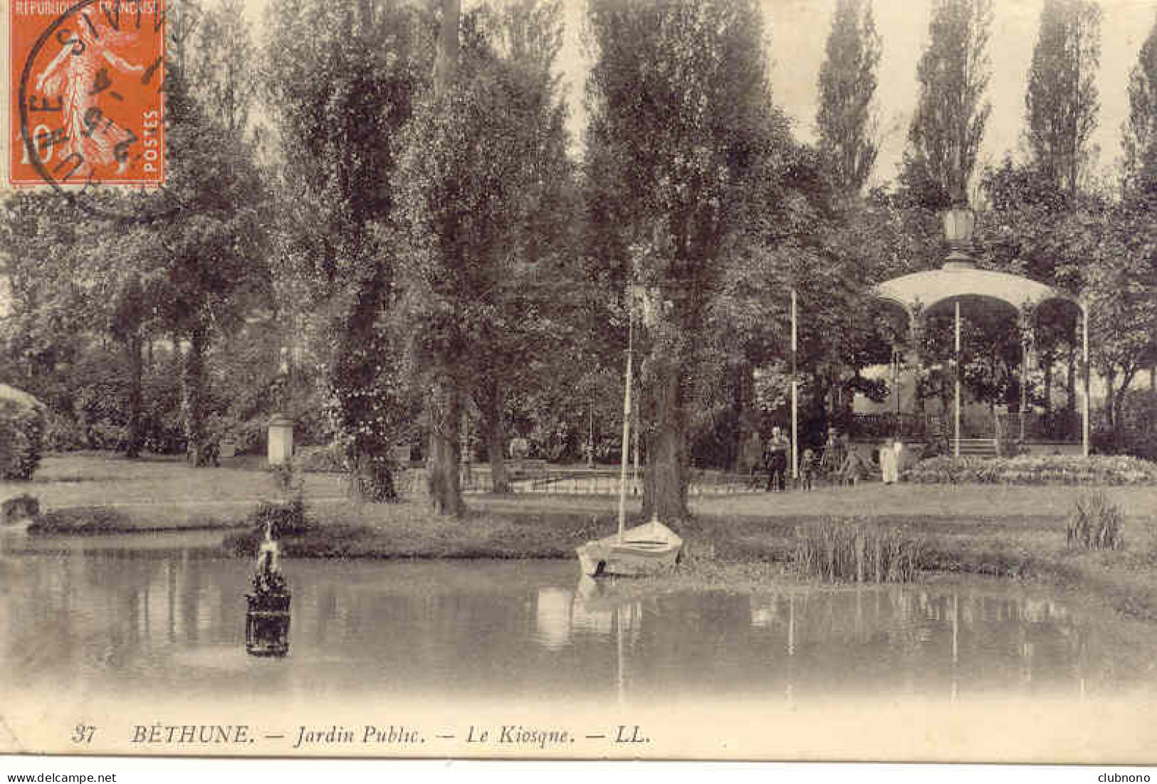 CPA -  BETHUNE - JARDIN PUBLIC - LE KIOSQUE - Bethune