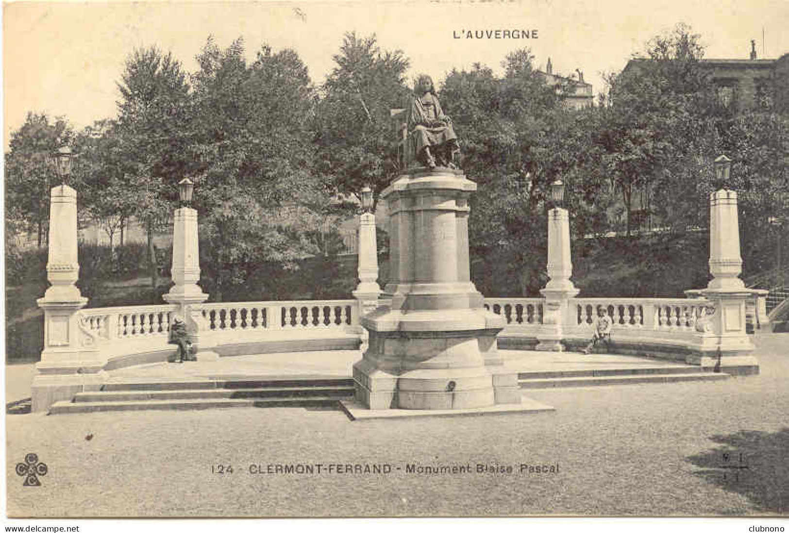 CPA - CLERMONT-FERRAND - MONUMENT BLAISE PASCAL - Clermont Ferrand