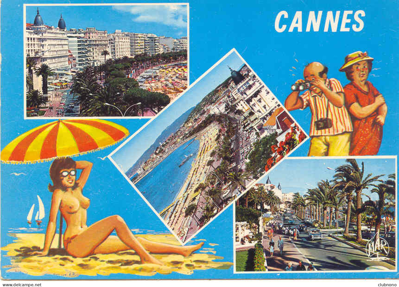 CPSM - CANNES - MULTIVUES - Cannes