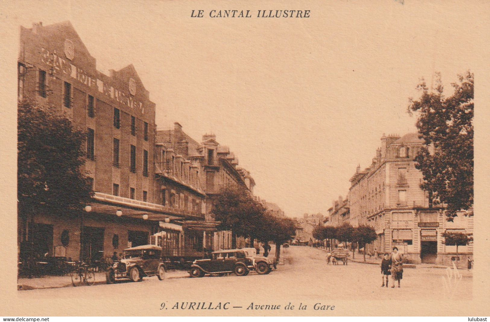 AURILLAC : Avenue De La Gare. - Aurillac