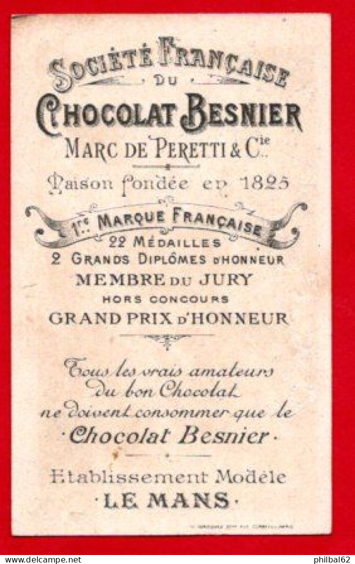 Chromo Chocolat Besnier, Le Mans. La Gymnastique. - Other & Unclassified