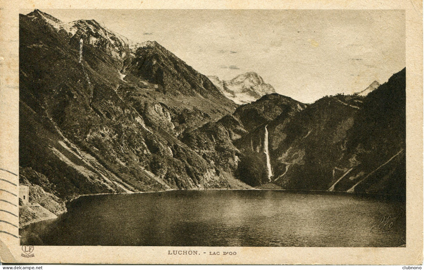 CPA -LUCHON -  LAC D'OO - Luchon