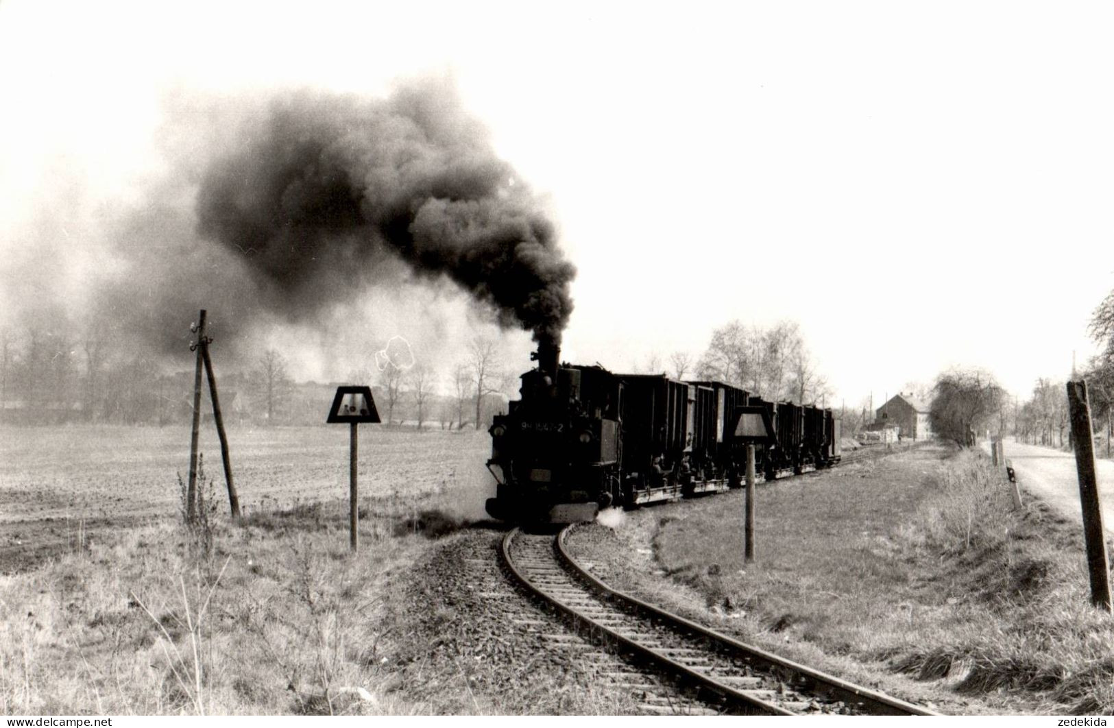 G5760 - Oschatz Mügel Kemmlitz Schmalspurbahn Eisenbahn Dampflok - Nebitzschen - Treinen