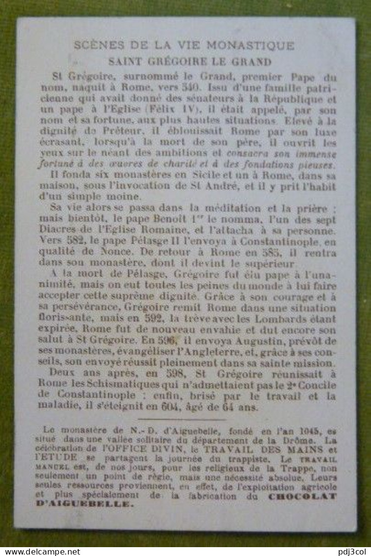 Lot de 5 Scènes de la vie monastique-St Junien, St Grégoire, St Maixent et Clovis, St Maur, St Aredius