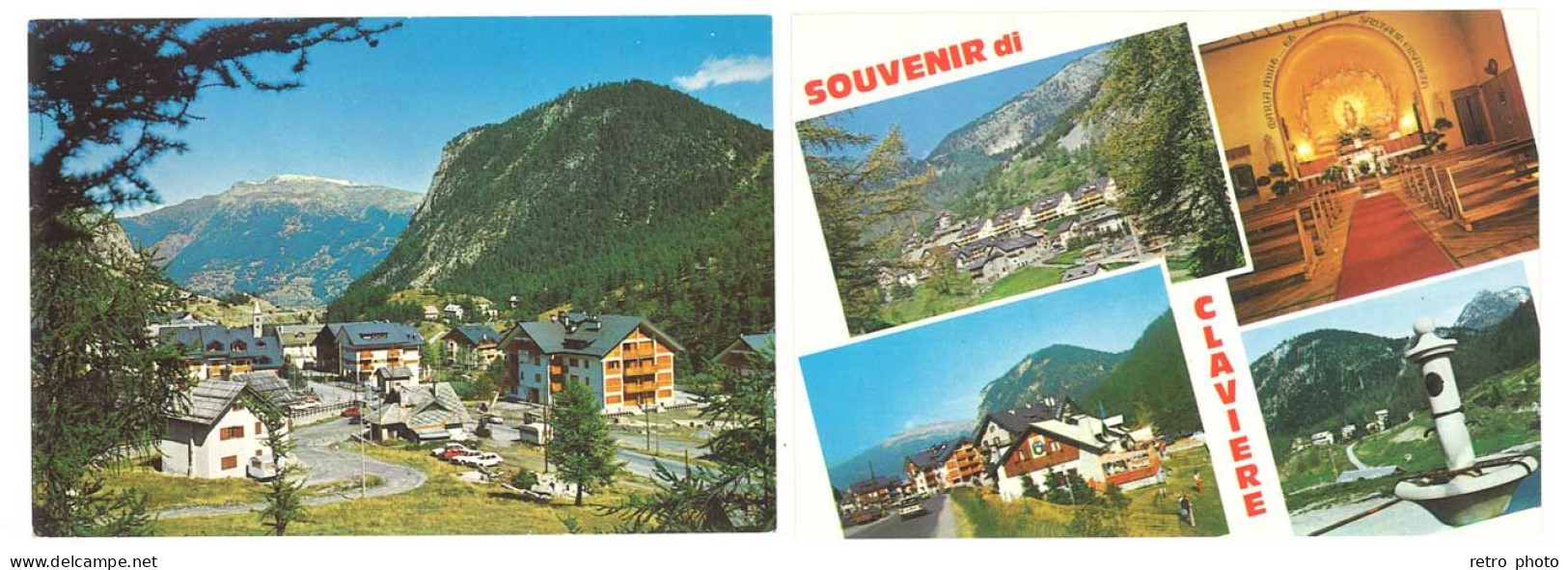 2 Cp Italie - Clavière - Golf Club ..., Fontana, Rocca Clary ... - Other & Unclassified