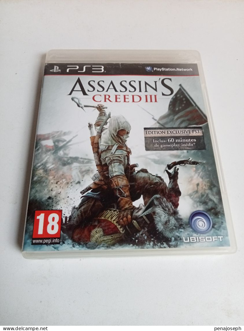 Assassin's Creed III Avec Notice Sur Ps3 Trés Bon état - Otros & Sin Clasificación