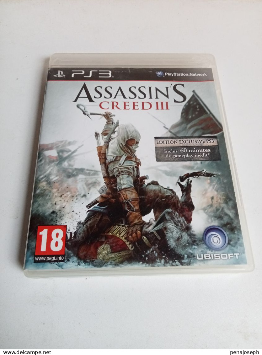Assassin's Creed III Avec Notice Sur Ps3 Trés Bon état - Sonstige & Ohne Zuordnung