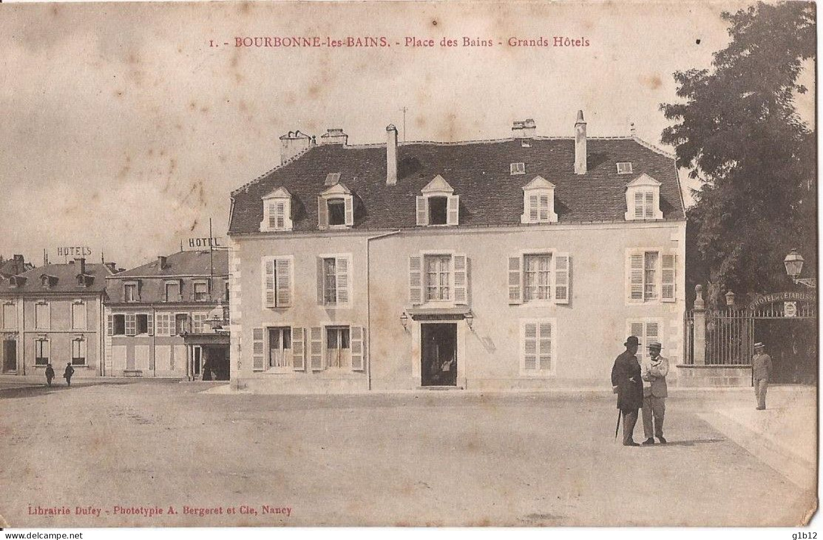 BOURBONNE - LES - BAINS - 5 CARTES - Bourbonne Les Bains