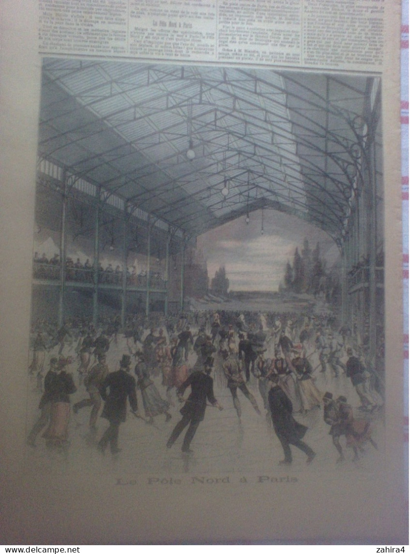 Le Petit Journal 103 Crime Rue Bozaris Une Femme Découpée Patinoitre Pôle Nord à Paris Partition H Murger L Darcier - Magazines - Before 1900