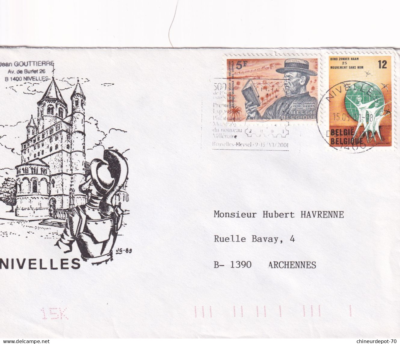 Nivelles Belgique - Covers