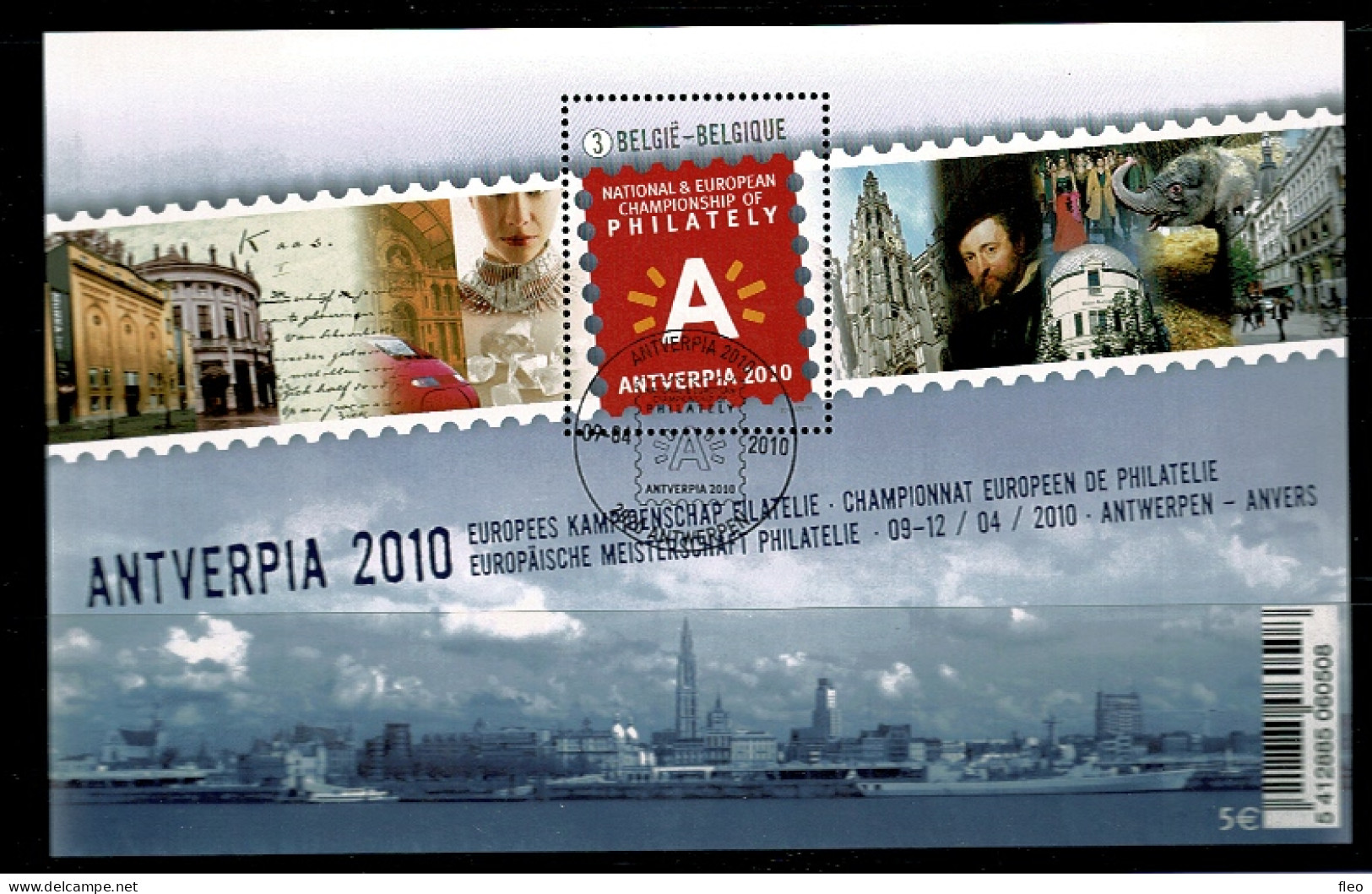 2010 BL181 (4029) Postfris Met 1édag Stempel : HEEL MOOI ! MNH Avec Cachet 1er Jour : ANTVERPIA 2010 - 2002-… (€)