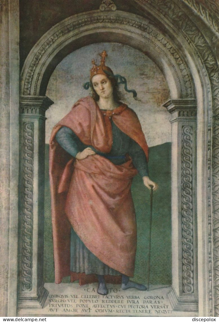 AD96 Perugia - Collegio Del Cambio - Pietro Vannucci O Perugino - Catone - Dipinto Paint Peinture - Schilderijen