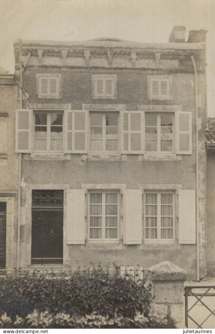 16 CHABANNAIS CARTE PHOTO PROPRIETE MAISON CPA BON ETAT - Other & Unclassified