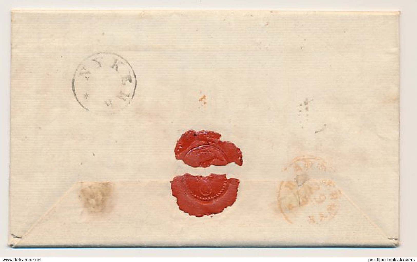 Distributiekantoor Nykerk - Amersfoort - Harderwijk 1846 - ...-1852 Prephilately