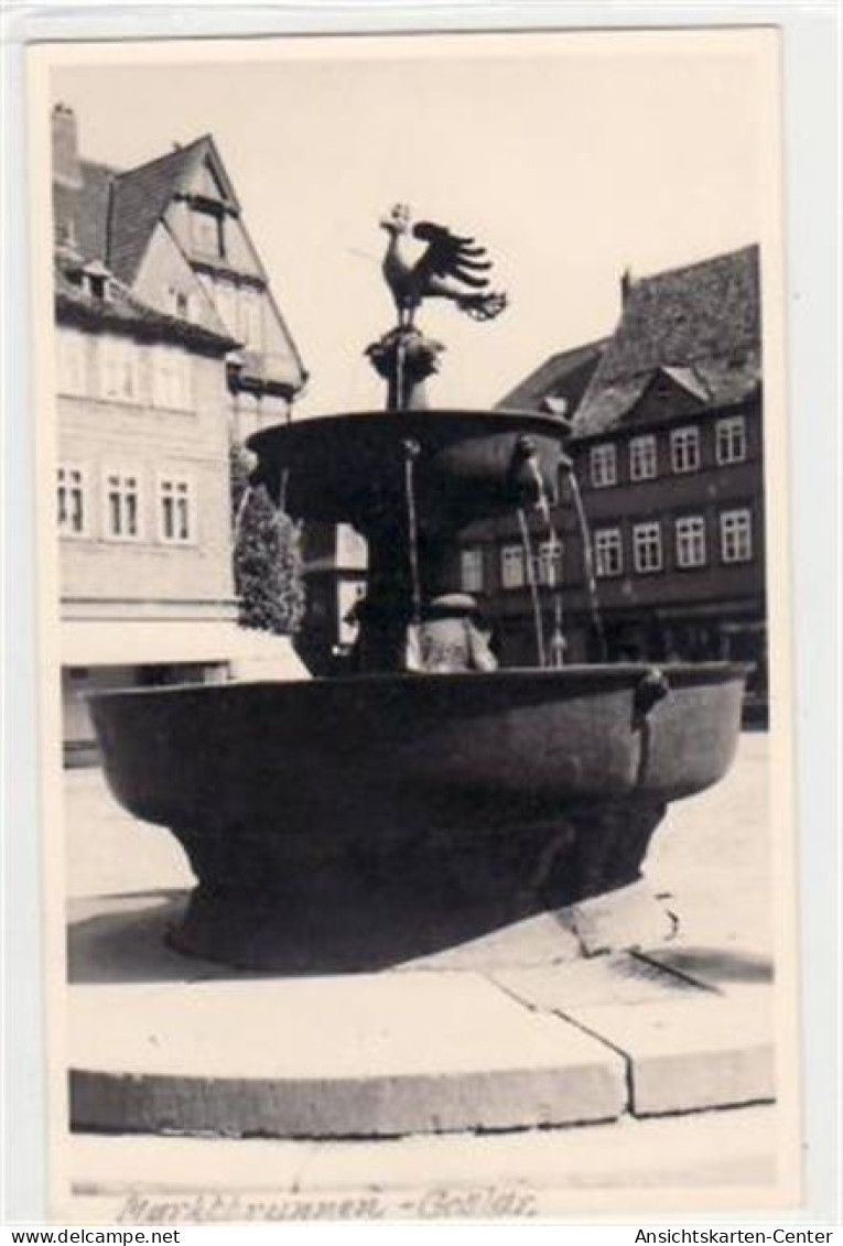 39079805 - Goslar. Marktbrunnen Ungelaufen  Gute Erhaltung. - Goslar