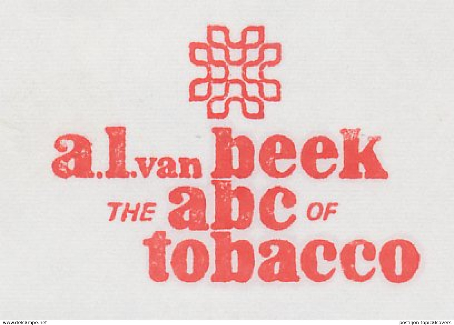 Meter Cut Netherlands 1986 The ABC Of Tobacco - Tabacco