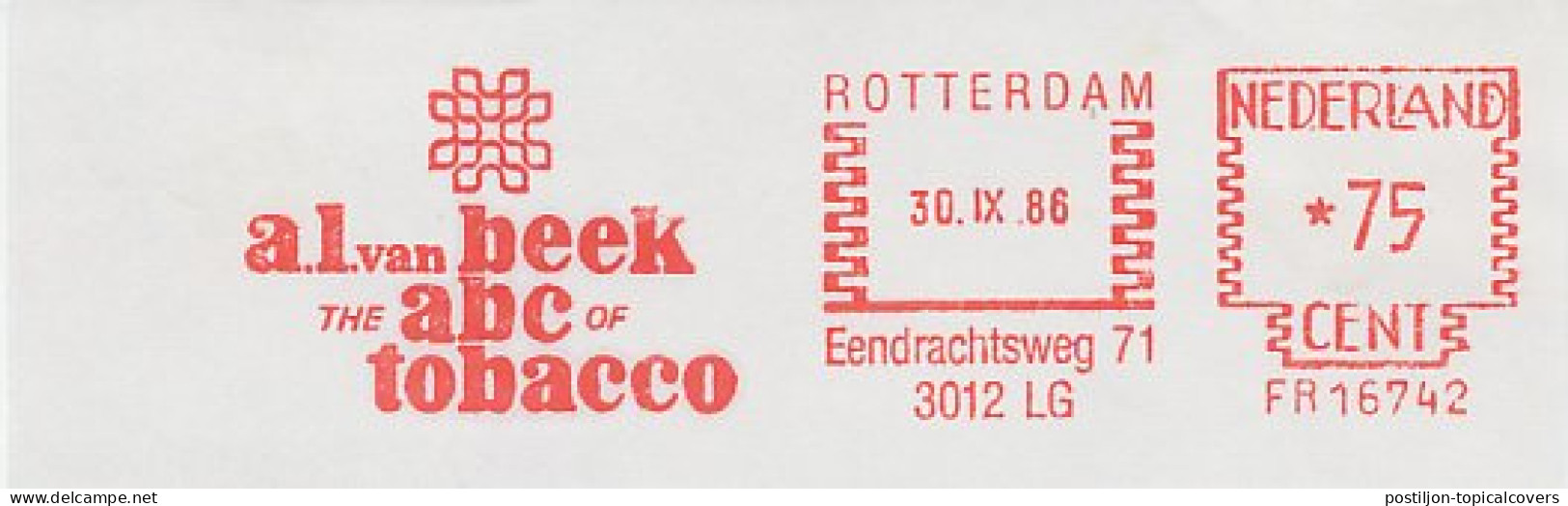Meter Cut Netherlands 1986 The ABC Of Tobacco - Tabak