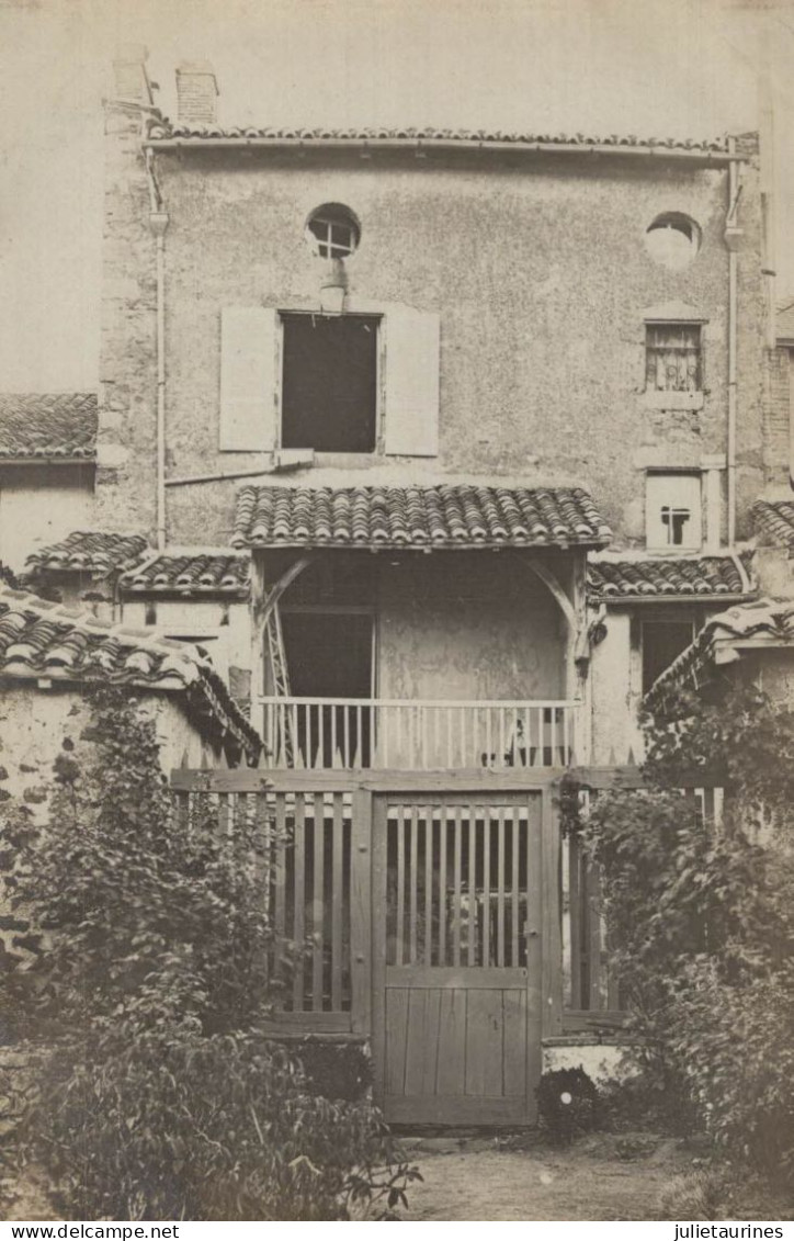 16 CHABANNAIS CARTE PHOTO PROPRIETE MAISON CPA BON ETAT - Otros & Sin Clasificación