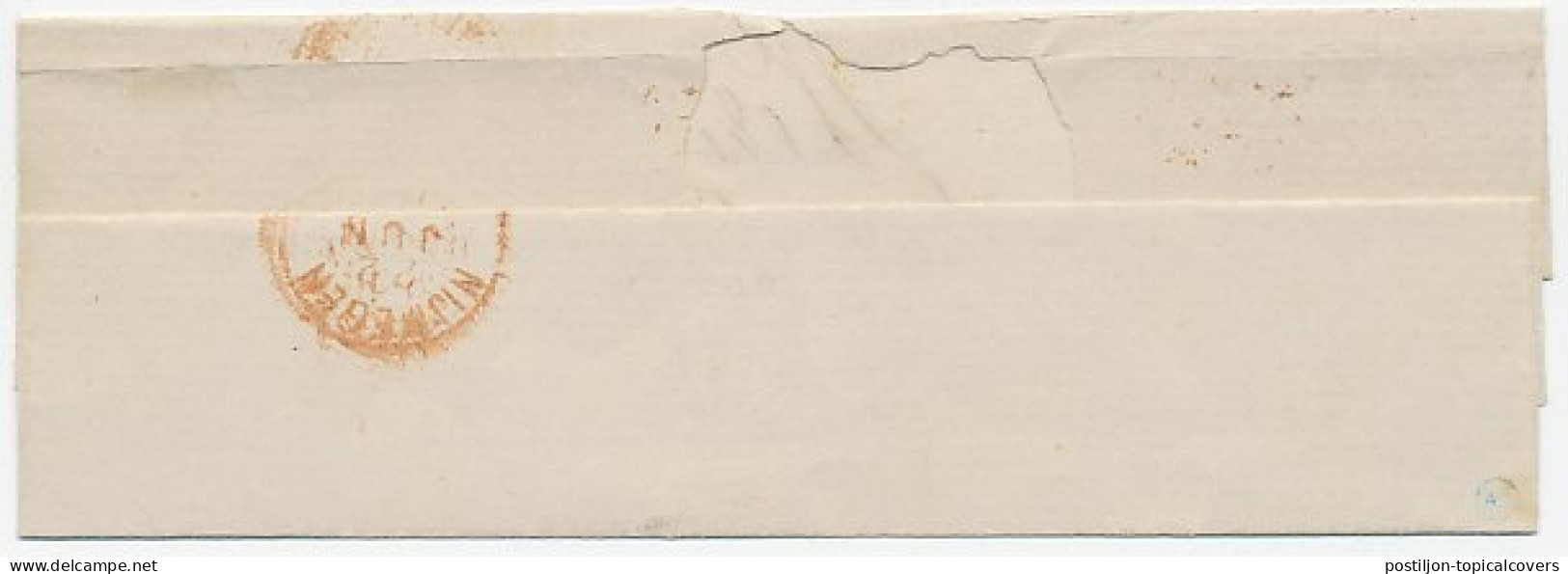 Takjestempel Doesborgh 1869 - Cartas & Documentos