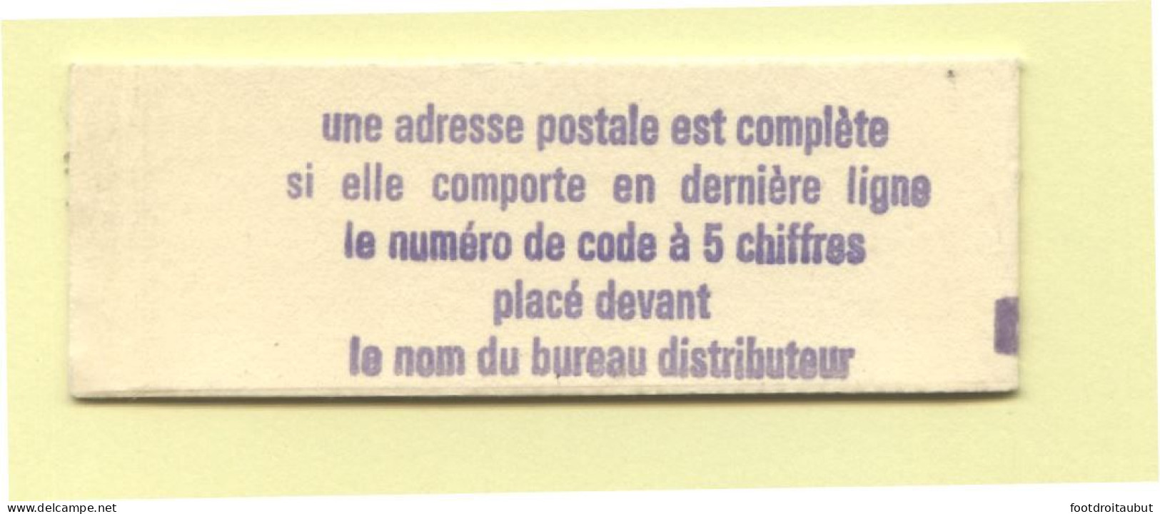 Carnet 1892-C1 Béquet - Modern : 1959-…