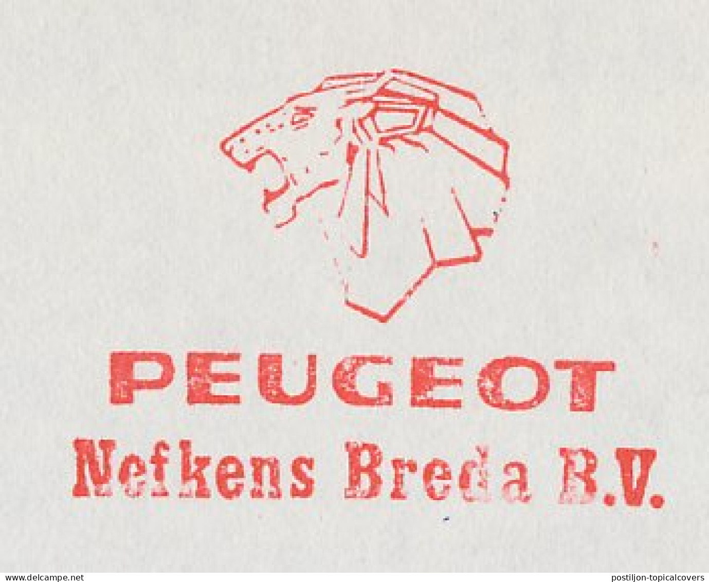 Meter Cover Netherlands 1978 Car - Peugeot - Auto's