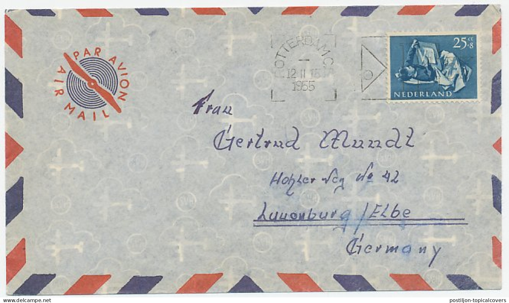 Em. Kind 1954 Rotterdam - Duitsland  - Unclassified