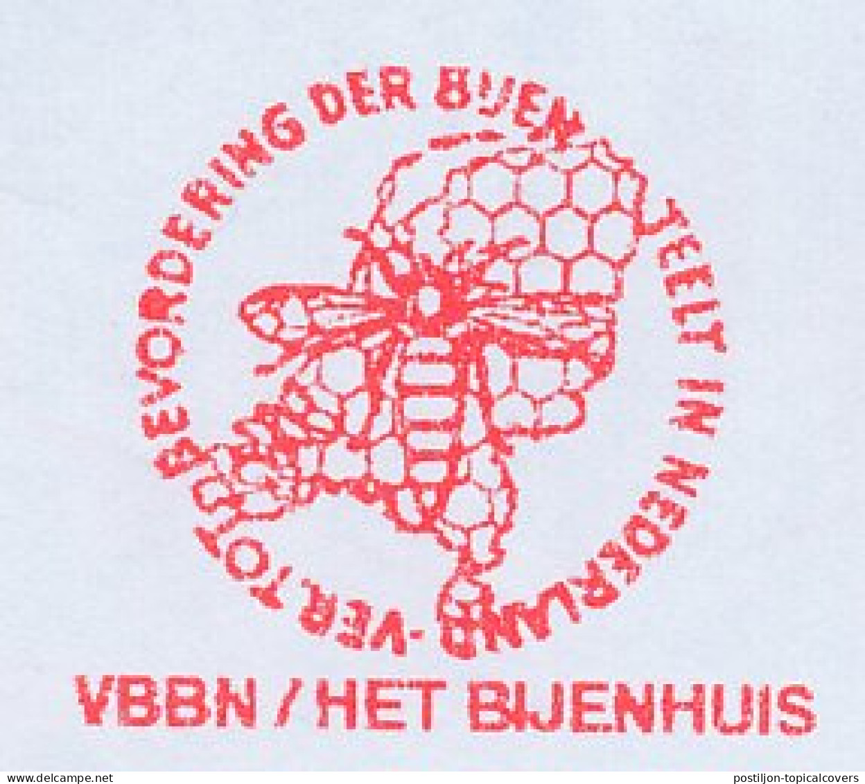 Meter Cover Netherlands 2005 Association For The Advancement Of Beekeeping - Bee - Andere & Zonder Classificatie