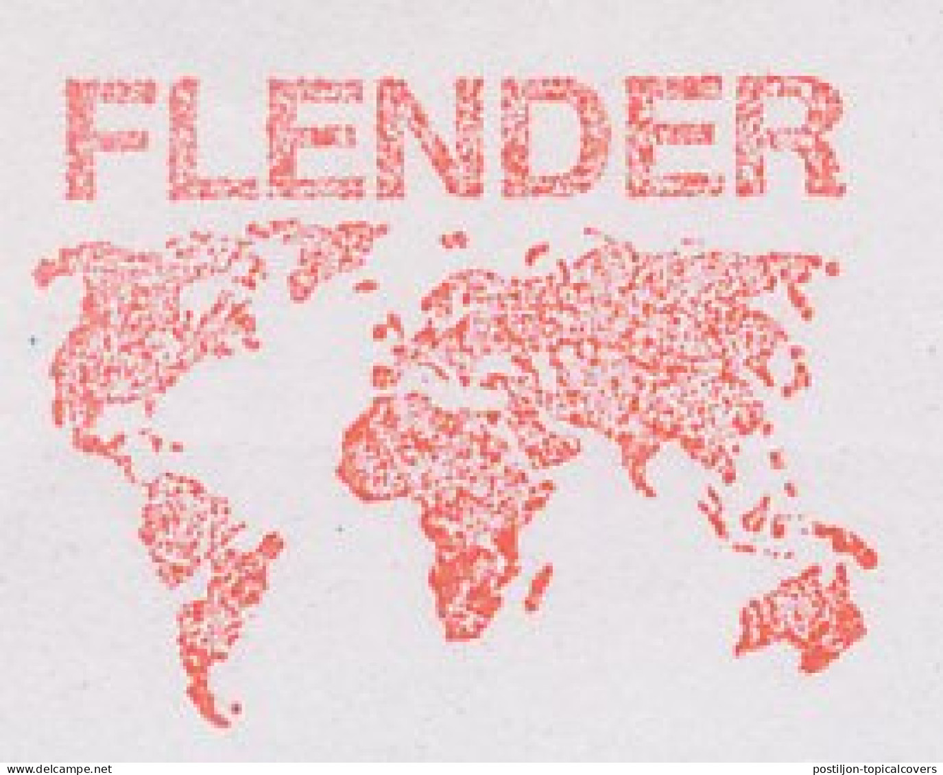 Meter Cut Germany 1996 Worldmap - Geografía