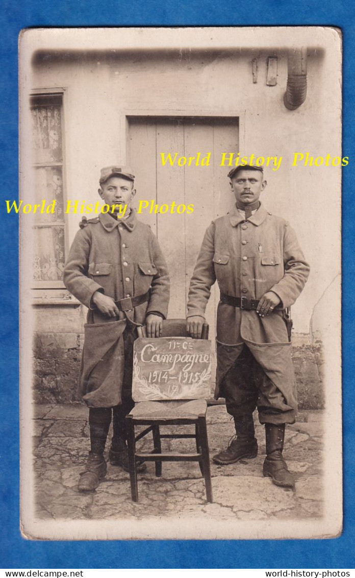 CPA Photo - Front à Situer - Beau Portrait De Poilu Du 16e Régiment 11e Compagnie - Voir Zoom - 1915 WW1 Képi Uniforme - War 1914-18