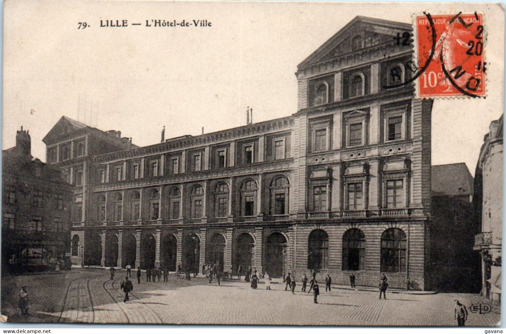 59 LILLE - L'hotel De Ville - Lille