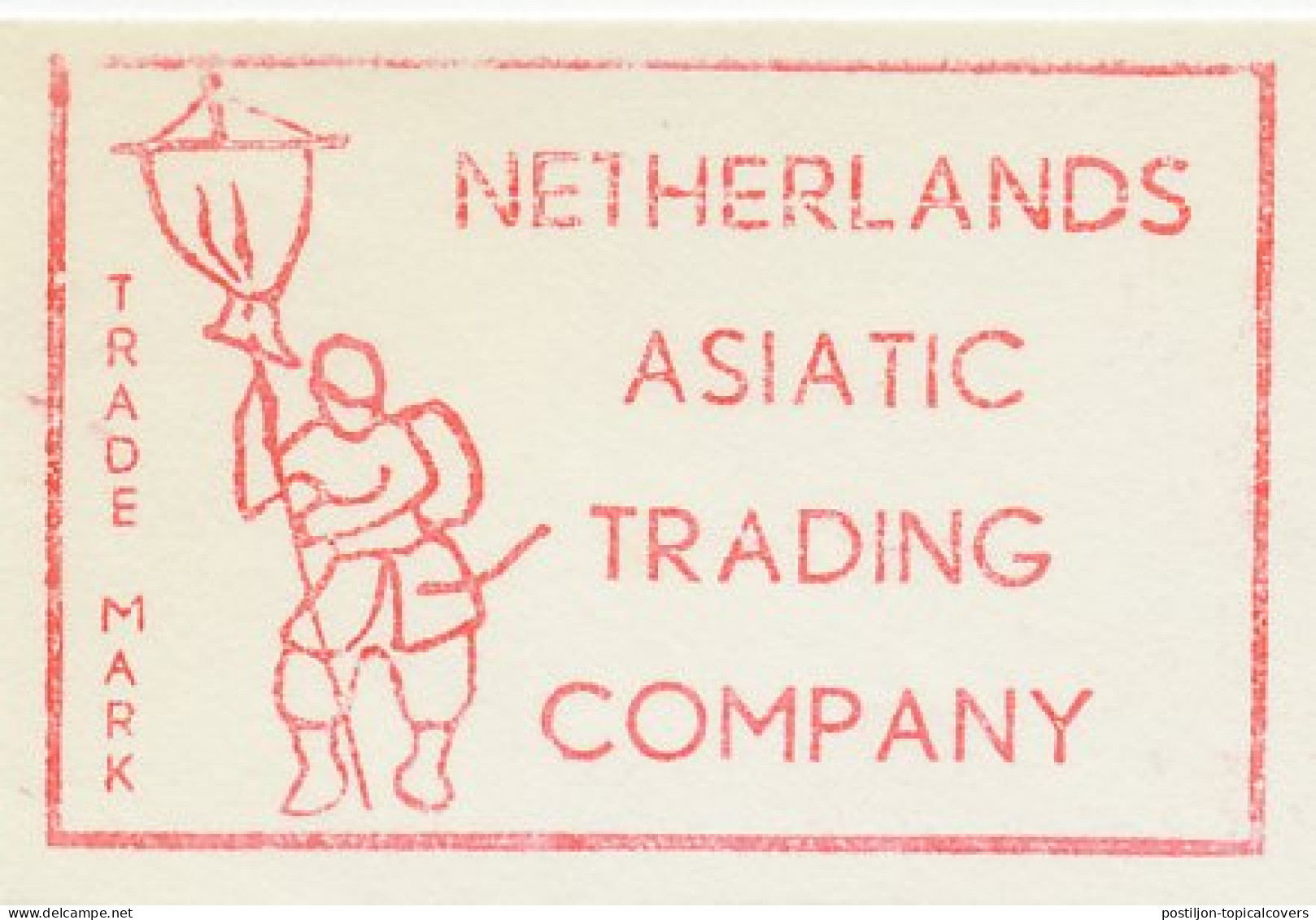 Meter Cut Netherlands 1969 Asiatic Trading Company - China - Japan - Unclassified