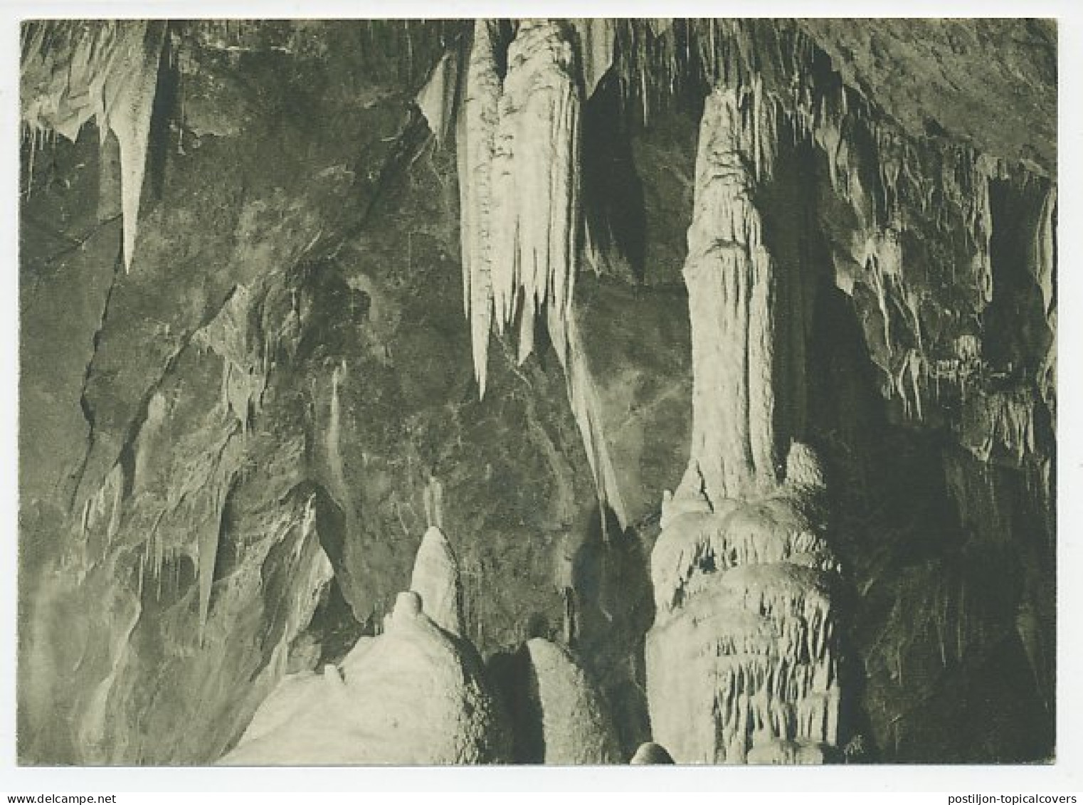 Postal Stationery Czechoslovakia 1949 Caves - Autres & Non Classés