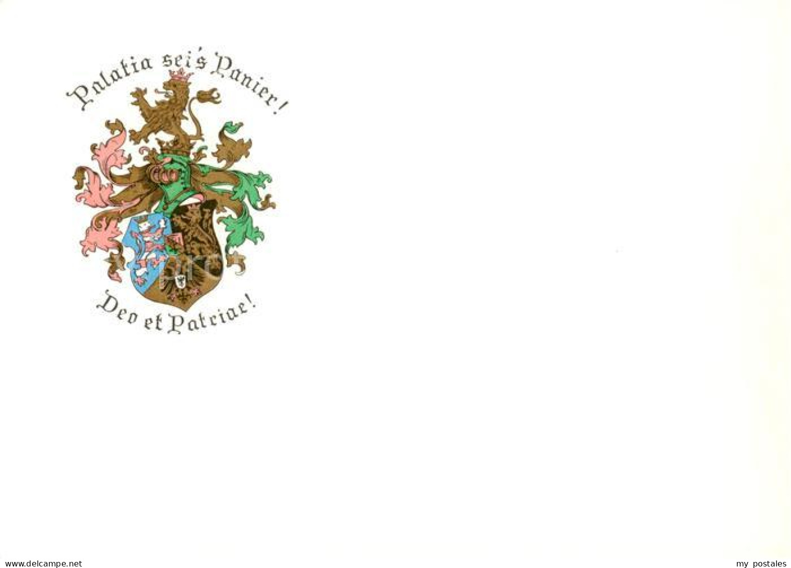 73852778 Marburg Lahn Wappen Palatia Sei’s Panier Marburg Lahn - Marburg