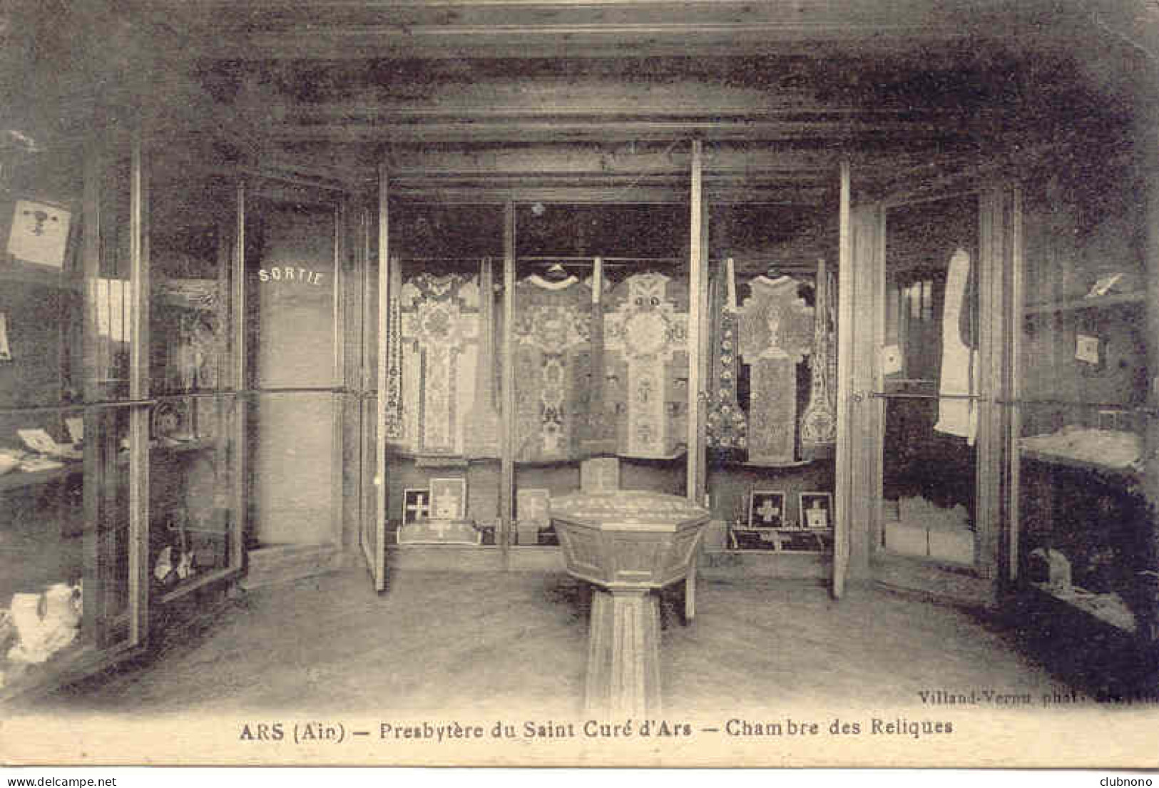 CPA - ARS - PRESBYTERE DU ST CURE D'ARS - CHAMBRE DES RELIQUES - Ars-sur-Formans