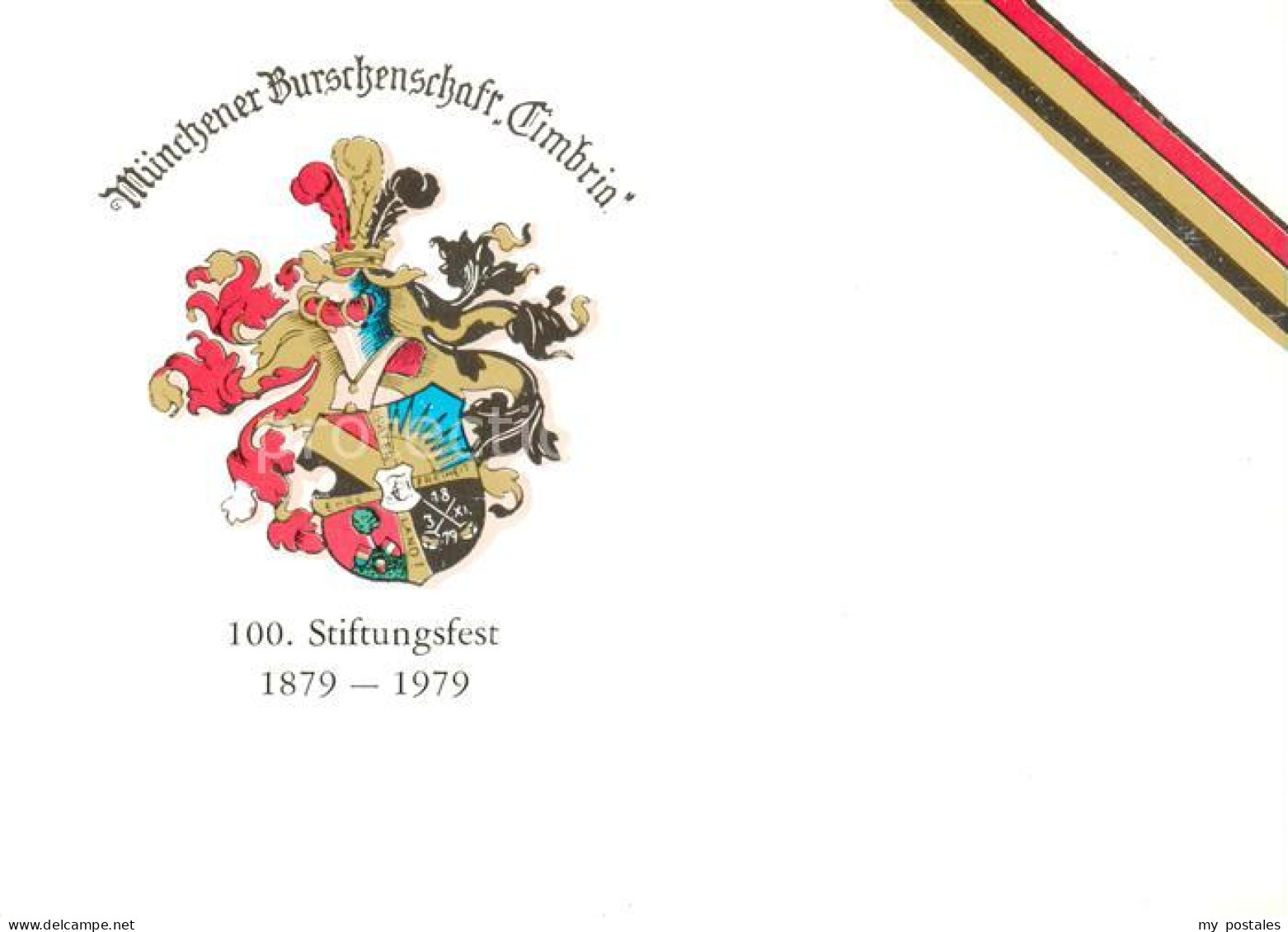73852774 Muenchen Wappen Der Muenchener Burschenschaft Cimbria Muenchen - München