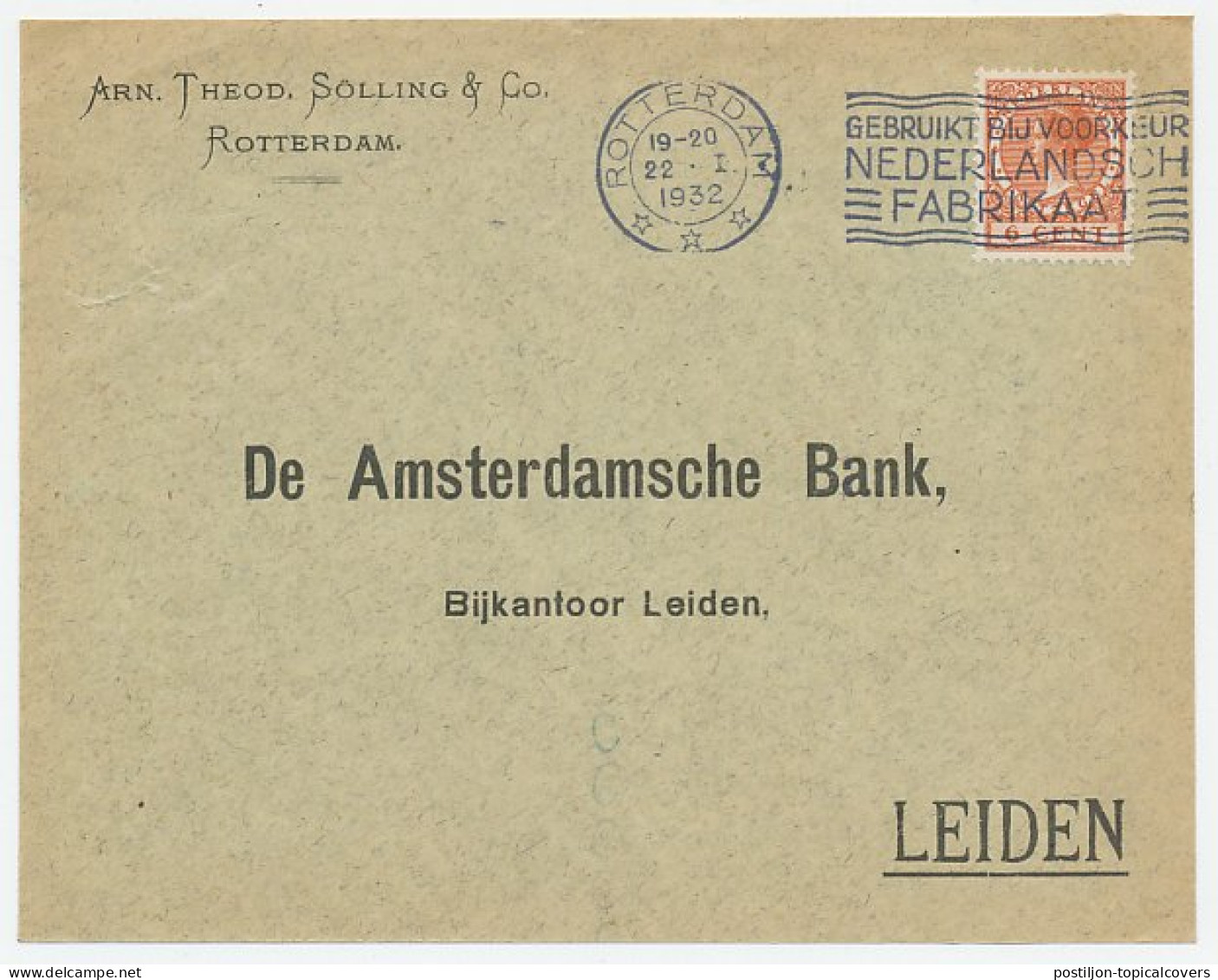 Transorma Rotterdam - Slinger C - Groen 1932 - Unclassified